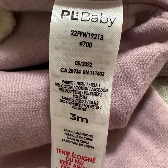 Petit Lem Romper - 3 months Fuzzy Hood - Picture 5 of 5